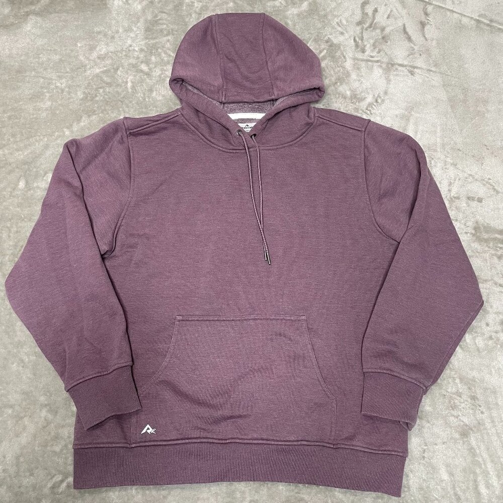 Ridgecut Toughwear Women's Heavyweight Inner Fleece Hoodie Plum Purple Size XL